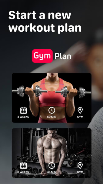 Gym Plan Workout Fitness Coach