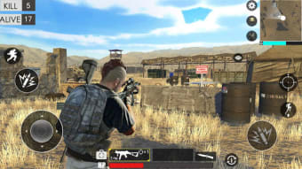 Desert survival shooting game