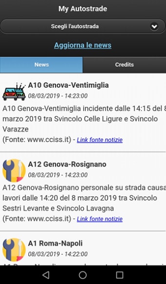 My Autostrade - News dalle autostrade italiane