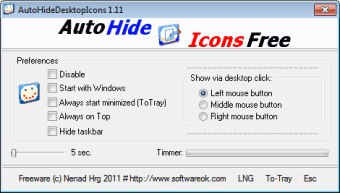 Auto Hide Icons