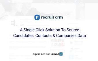 Recruit CRM - Enterprise (CA) Sourcing Extn