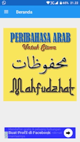 Peribahasa Arab Untuk SIswa