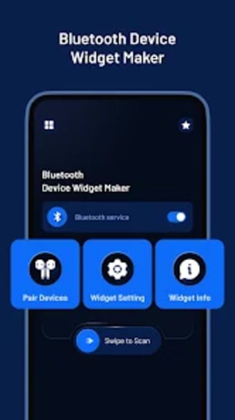 Bluetooth Device Widget Maker