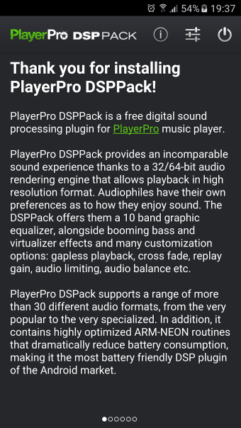 PlayerPro DSP pack