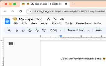 GDocs Favmoji