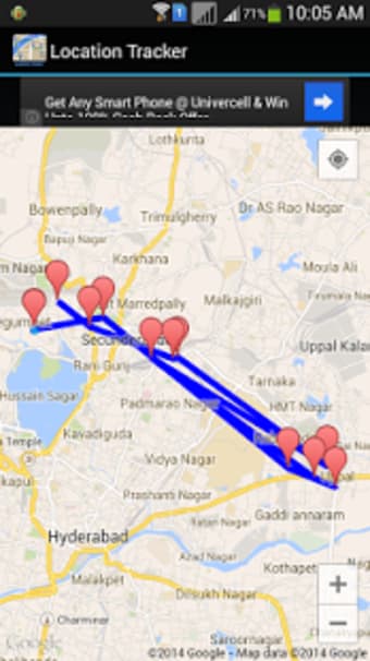 Mobile GPS Location Tracker