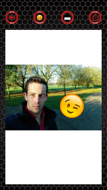 Emoji stickers to photos