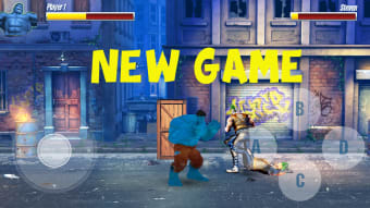 Hunk Street King Fighter 3D Game
