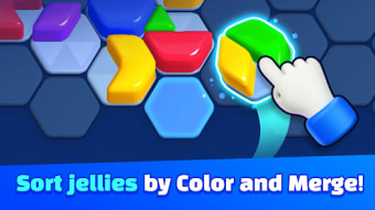 Jelly Sort Hexa: 3D Puzzle