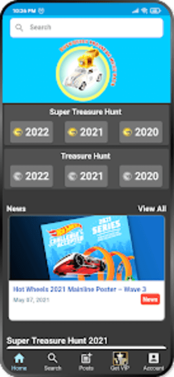 Hot Wheels: Treasure Hunt Data