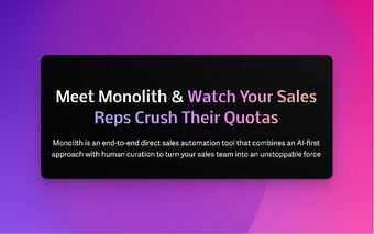 Monolith: Helper