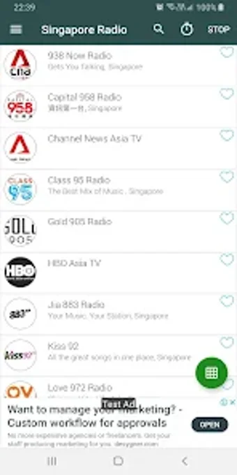 Singapore Radio Online