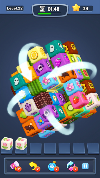 Cube Crush 3D - Match Master