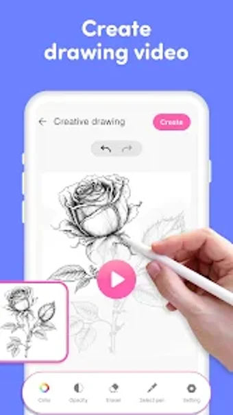 Speed Drawing Animation