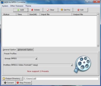 MOV to MPEG Converter