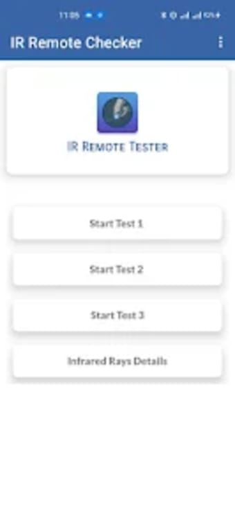 IR Remote Tester : Check Infra