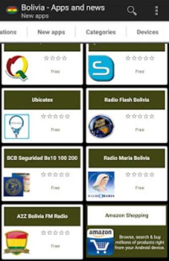 Bolivian apps and games