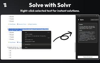 Solvr - Solve with AI