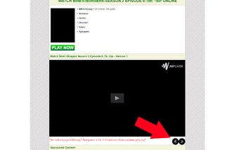 Putlocker Video Navigation Buttons