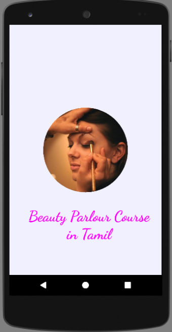 Beauty Parlour Course Tamil