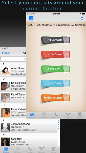 Smart Contacts List