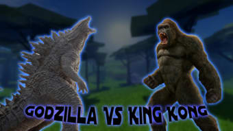 Godzilla VS King Kong Kaiju Monke