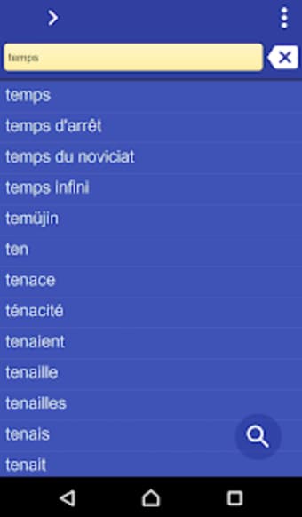 French Uzbek dictionary