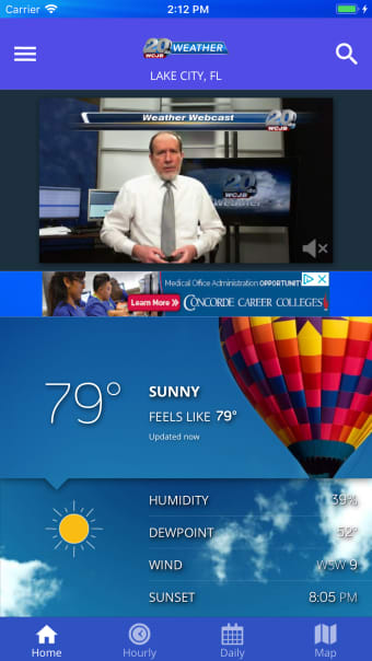 WCJB TV20 Weather App
