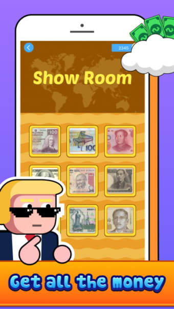 Make Money - Donald's coins, idle & click game