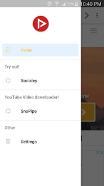 SnapTubè  OVD   All Video Downloader  Player