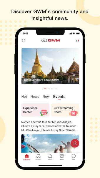 GWM  More than just a car App