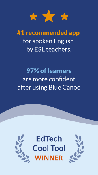 Blue Canoe: Speak English