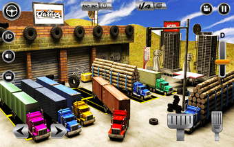 Euro Long Trailer Truck Sim 2021: Cargo Transport