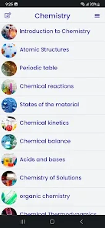 Chemistry Course