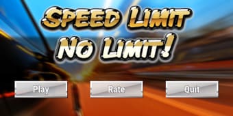 Speed Limit - No Limit