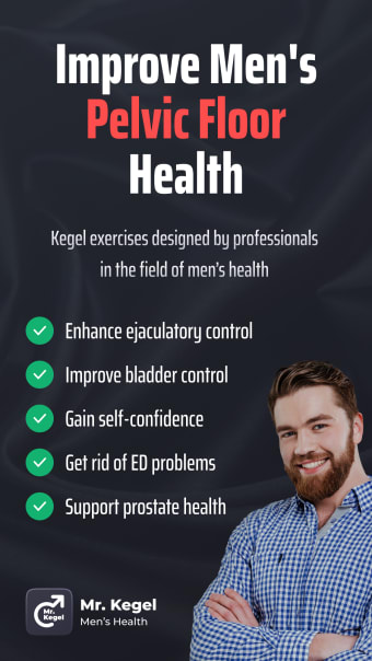 Mr Kegel: Mens Health Trainer
