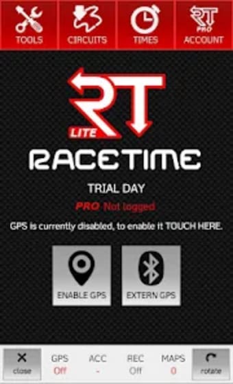 RaceTime - GPS Lap Timer LITE