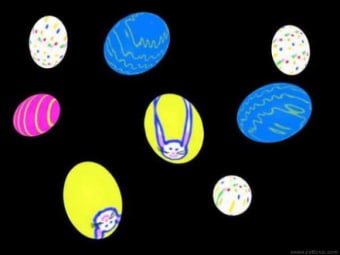 3D Floating Easter Egg