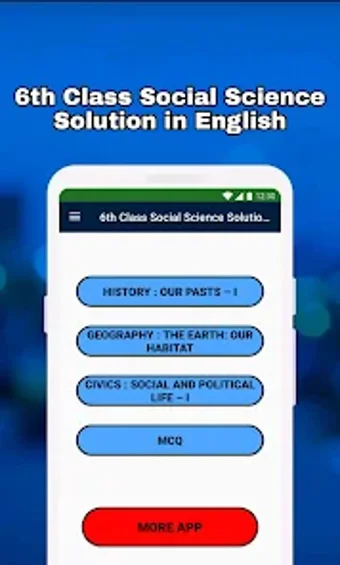 6th Class SST Solution English