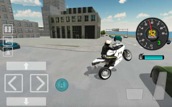 Police Motorbike Driving
