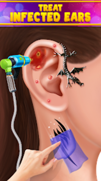 Ear Salon ASMR Ear Wax Tattoo