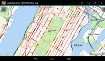 Manhattan Offline City Map
