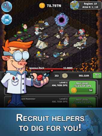 Tap Tap Dig - Idle Clicker Game