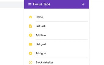 Focus Tabs