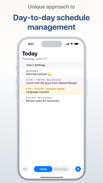 Agendus  day-to-day planner