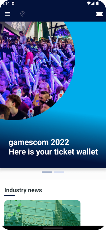 gamescom ticketing app