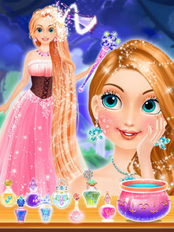 Princess Long Hair Salon - Girls Long Hair Styles