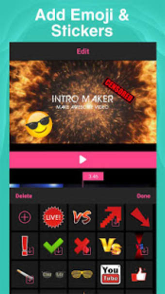 Intro Maker - music intro video editor
