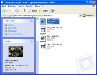 Microsoft RAW Image Thumbnailer and Viewer