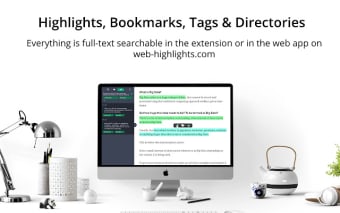 Web Highlights + Bookmarks, Tags & Folders